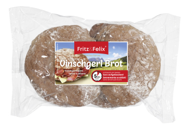 Fritz&Felix Vinschgerl Brot Original 300 Gramm (2 Paarl Brote)
